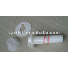 4# PE white plastic bobbin